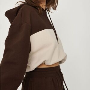 Garage Bubble Cropped Hoodie